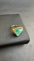 Aqua Serenity Adjustable Ring