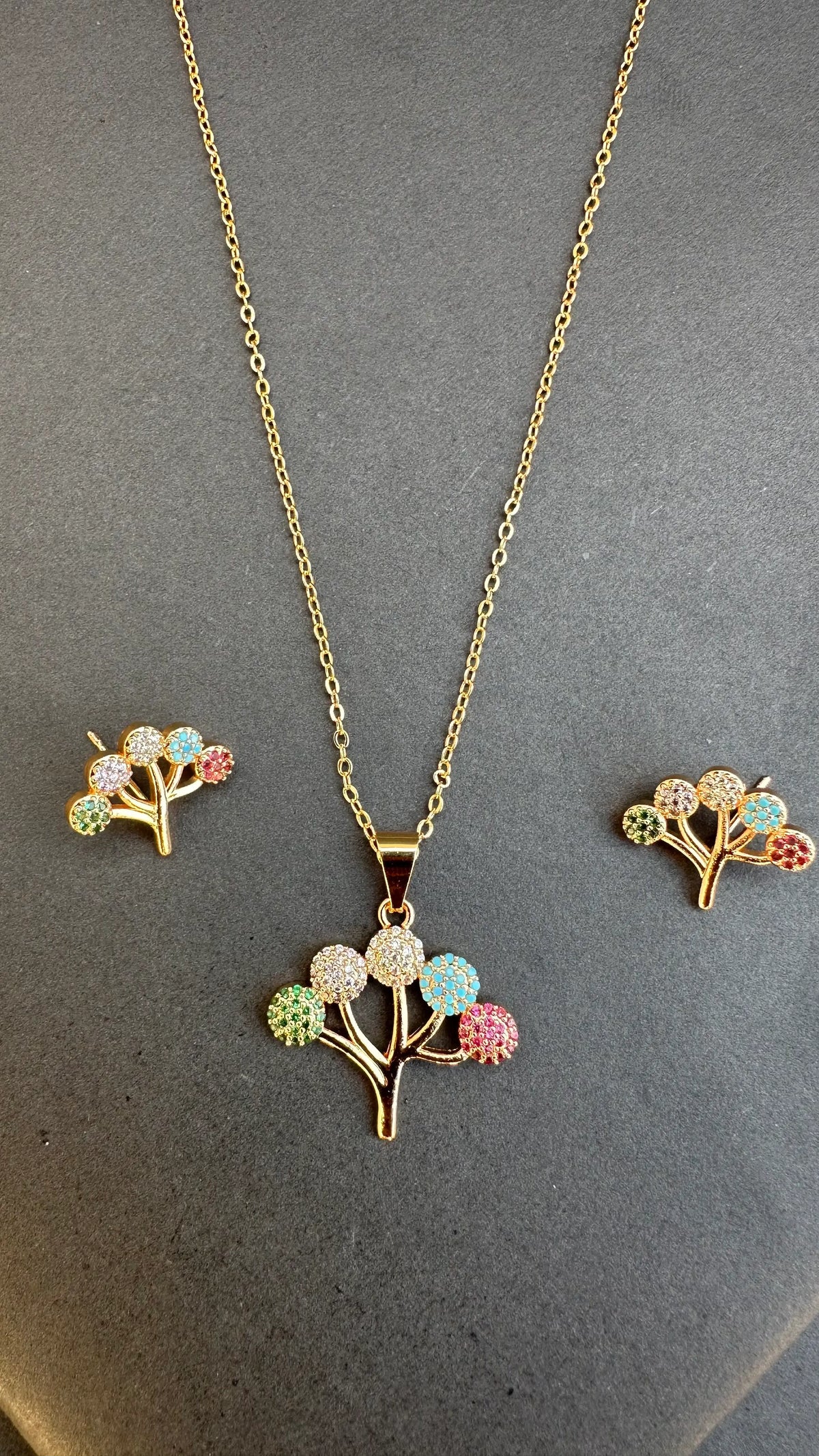 Blooming Harmony Pendant Set