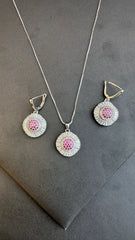 Pink Radiance Pendant Set